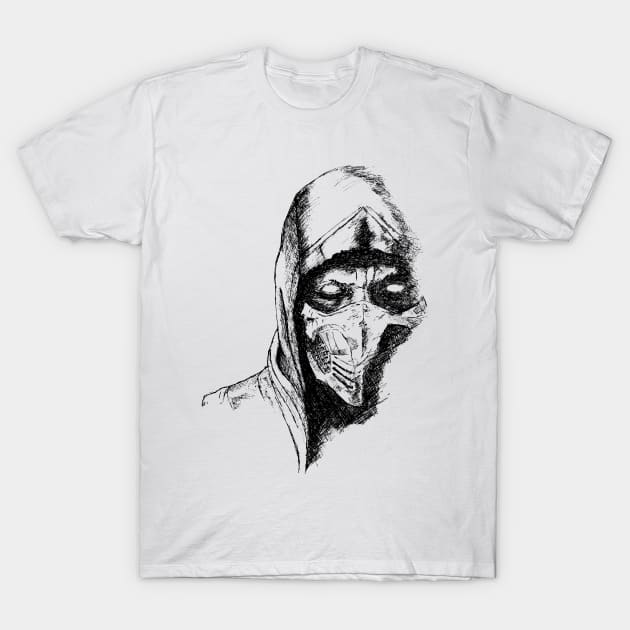 Scorpion Mortal Kombat X T-Shirt by theblackcross